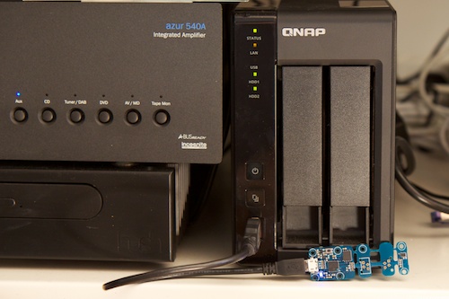 Un disque réseau QNAP