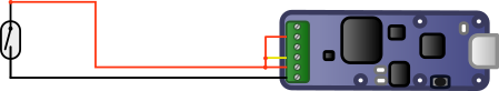 Connexion d'un ILS aux deux entrées Yocto-PWM-Rx