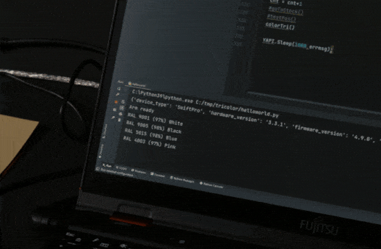 Color sorting process