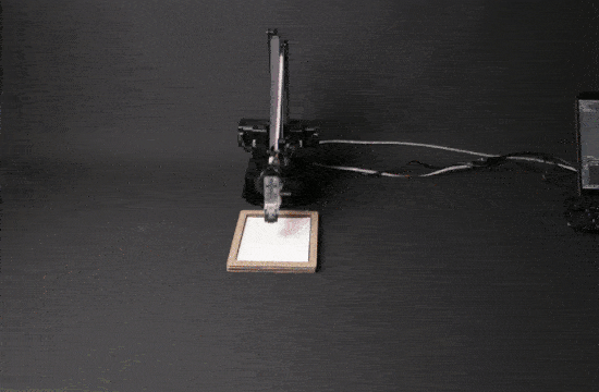 Color sorting, 5 times accelerated sequence