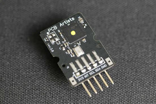 The I2C sound level meter module manufactured by PCB Artists
