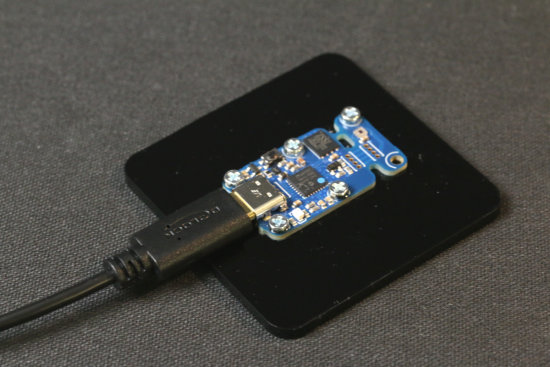 Don't try to do this with a Micro-B cable