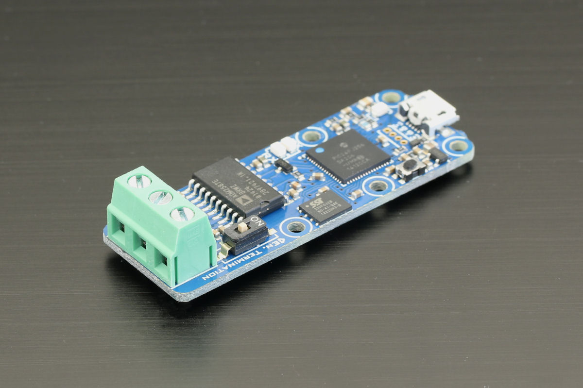 Yocto-RS485 - USB to RS485 isolated adapter, driver-free