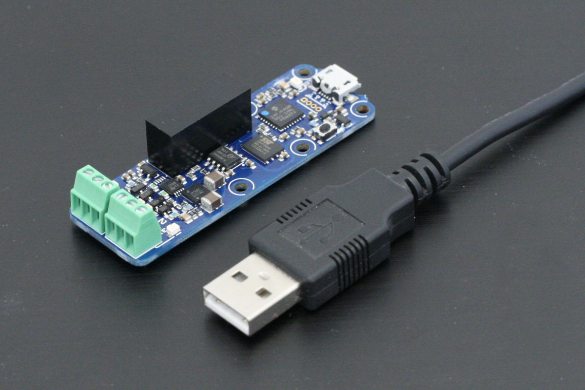 Yocto-4-20mA-Rx - Tiny USB interface for two 4-20mA sensors