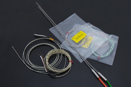 Divers types de thermocouples