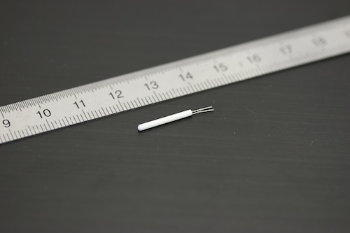 A high-precision miniature Pt100, provided you solder 4 wires