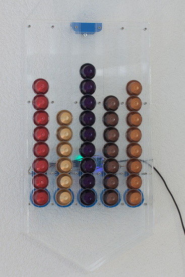 Here is our automatic coffee capsule dispenser