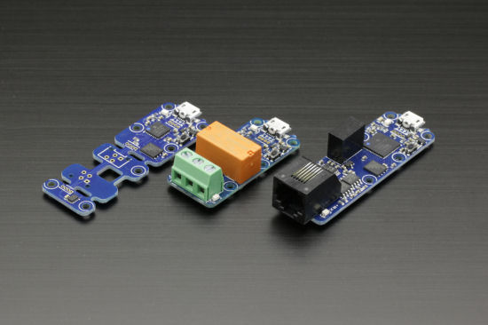 A sensor, an actuator, and an interface module