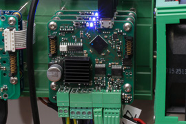 The Yoctopuce stepper motor controller prototypes